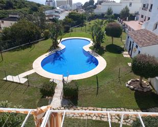 Piscina de Dúplex de lloguer en Benalmádena amb Aire condicionat, Calefacció i Jardí privat