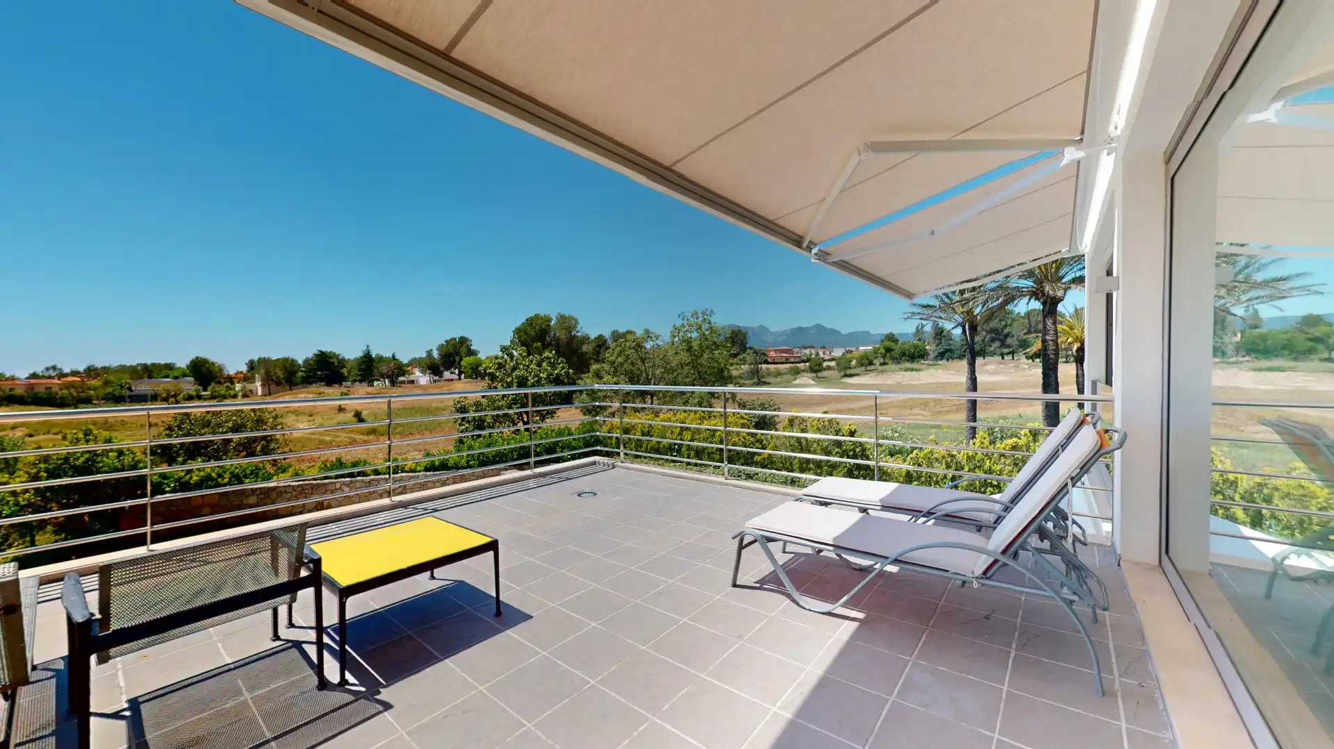 Terraza de Casa o chalet en venta en Mont-roig del Camp con Aire acondicionado, Calefacción y Jardín privado