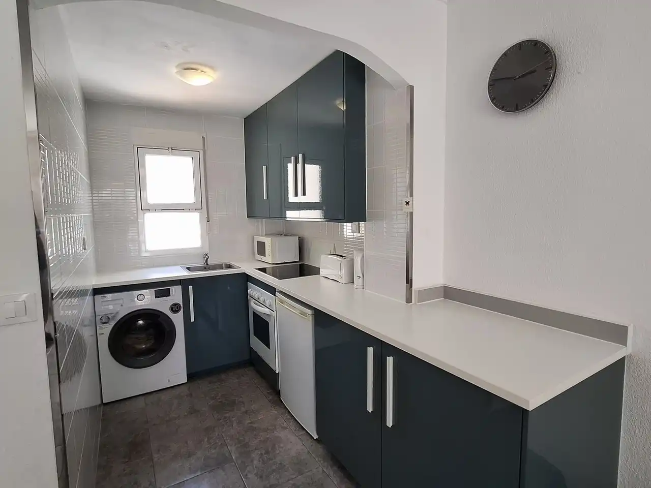 Cuina de Apartament en venda en Mojácar amb Aire condicionat, Terrassa i Piscina