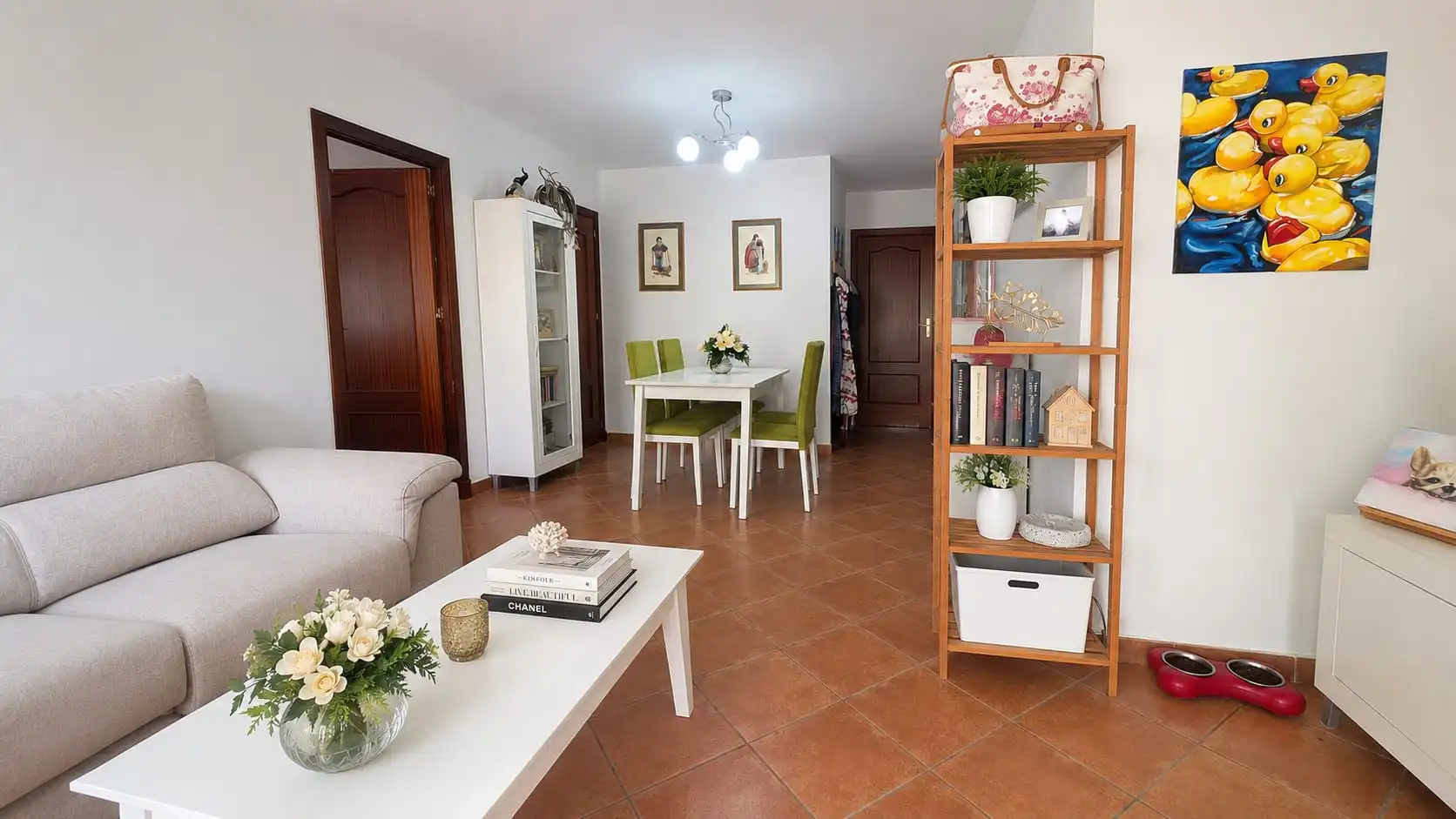 Sala d'estar de Pis en venda en Chipiona amb Aire condicionat
