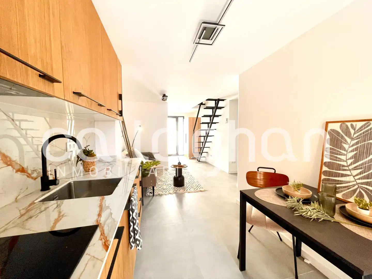 Wohnzimmer von Loft zur Miete in Valencia mit Klimaanlage, Heizung und Abstellraum