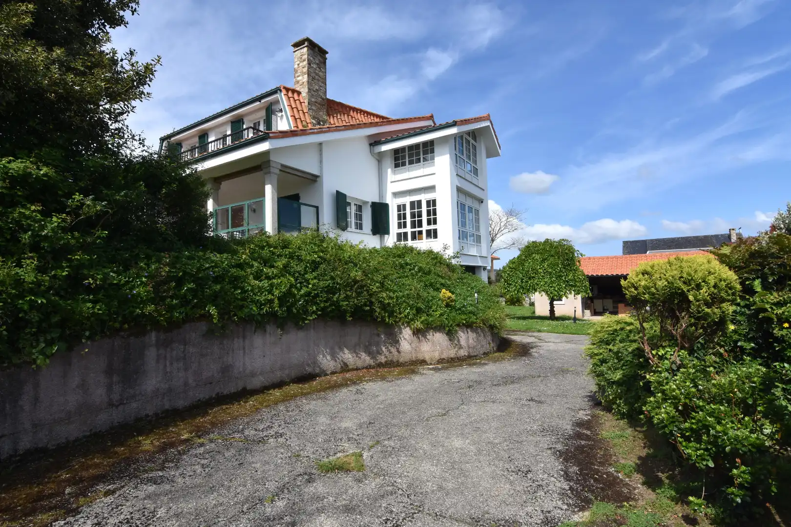 Exterior view of Houses for sale in Sada (A Coruña)  with Heating, Private garden and Parquet flooring