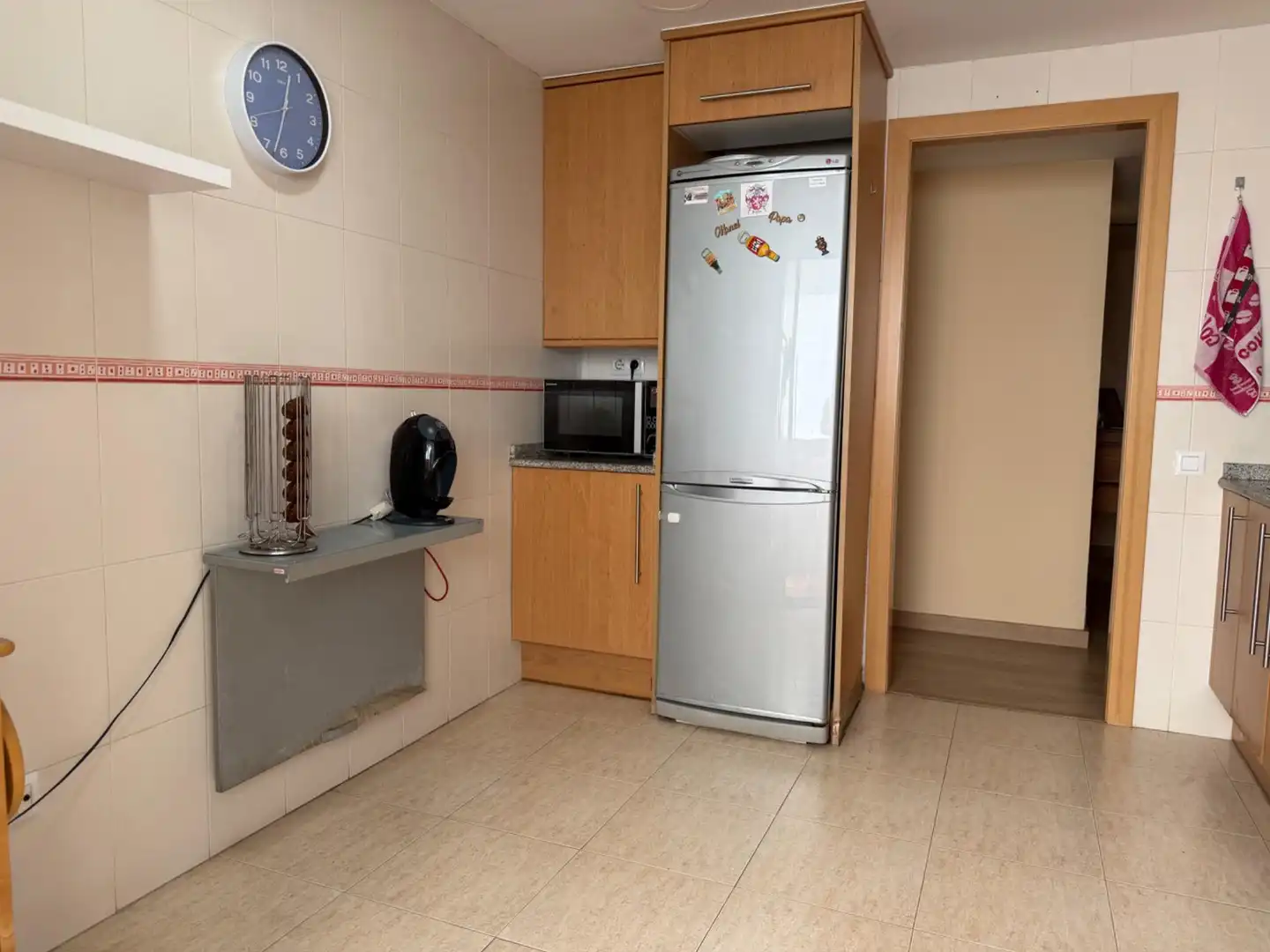 Küche von Wohnung zum Verkauf in Mataró mit Klimaanlage, Heizung und Parkett