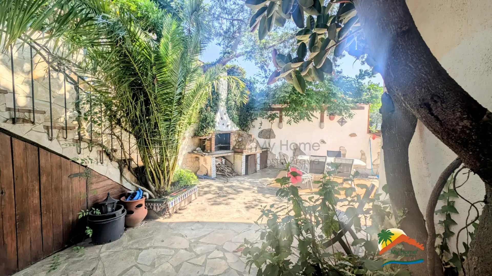 Jardín de Casa o chalet en venta en Lloret de Mar con Calefacción, Jardín privado y Parquet