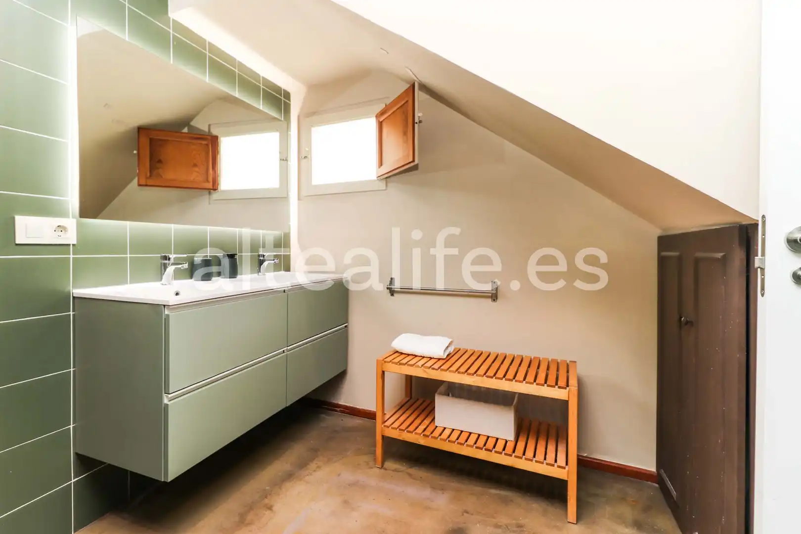 Baño de Casa adosada en venta en Altea con Aire acondicionado, Parquet y Balcón