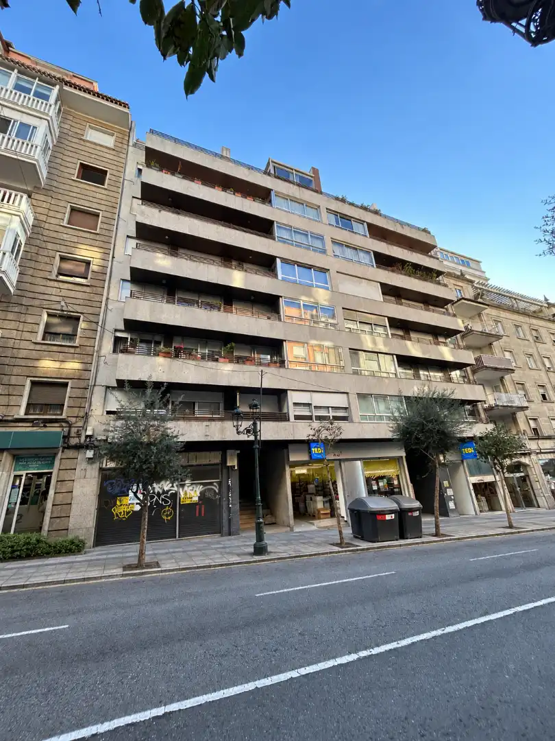 Exterior view of Flat for sale in Centro Urbano