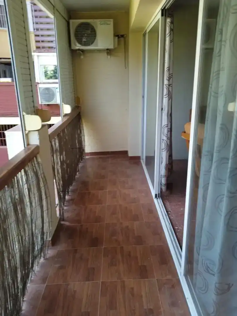 Terraza de Piso de alquiler en Montequinto con Aire acondicionado, Jardín privado y Piscina