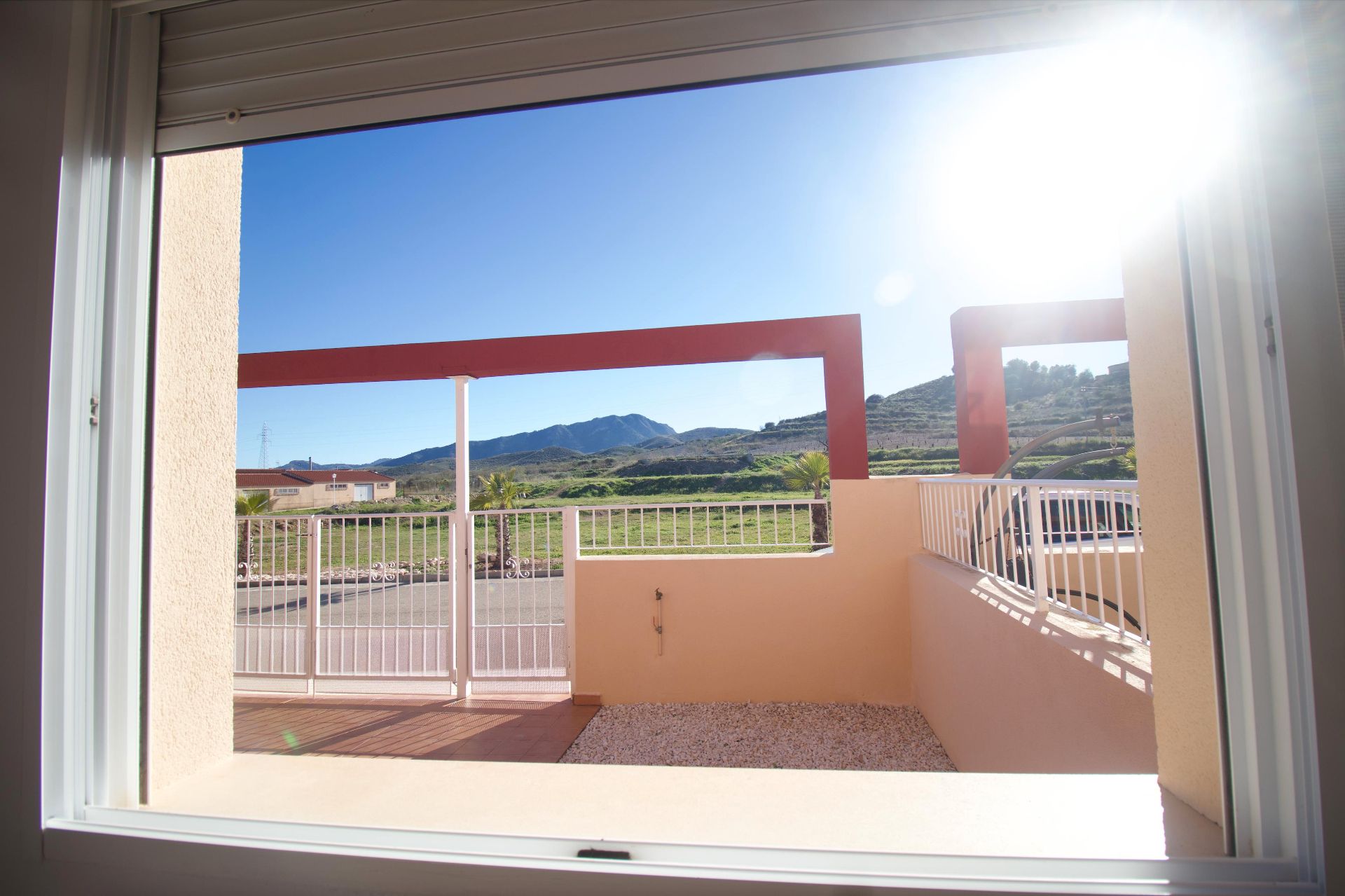 Terrassa de Casa o xalet en venda en Fuente Álamo de Murcia amb Jardí privat