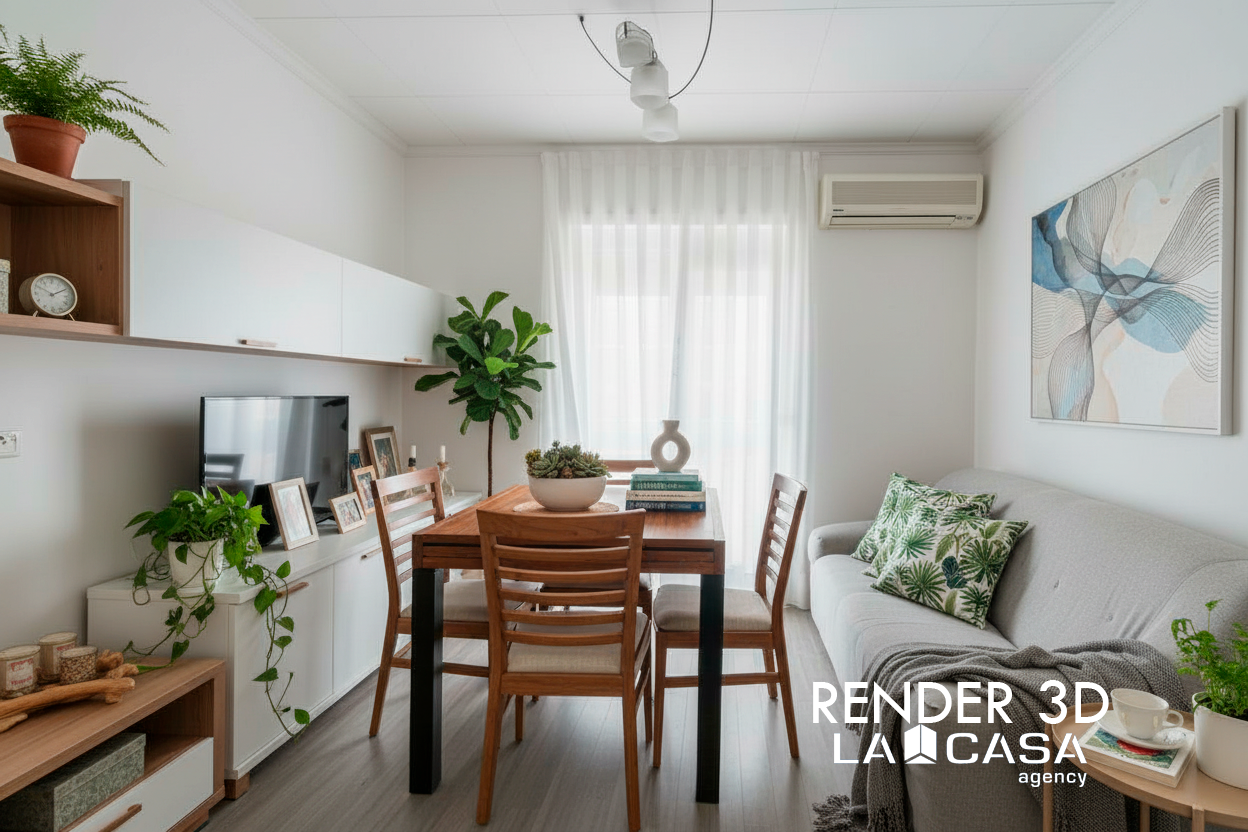 Sala d'estar de Pis en venda en Esplugues de Llobregat