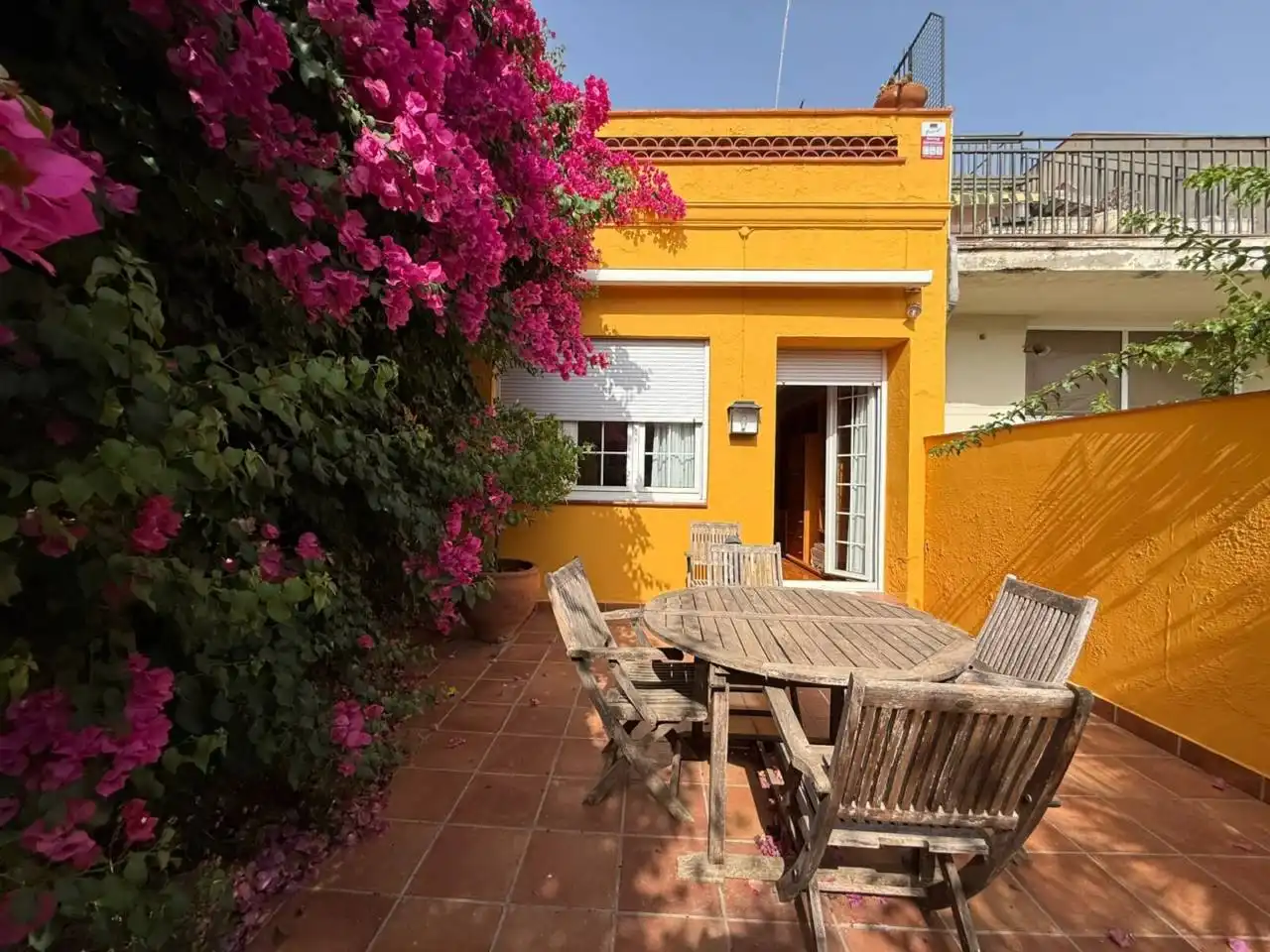 Terrassa de Casa o xalet en venda en Terrassa amb Aire condicionat, Calefacció i Jardí privat