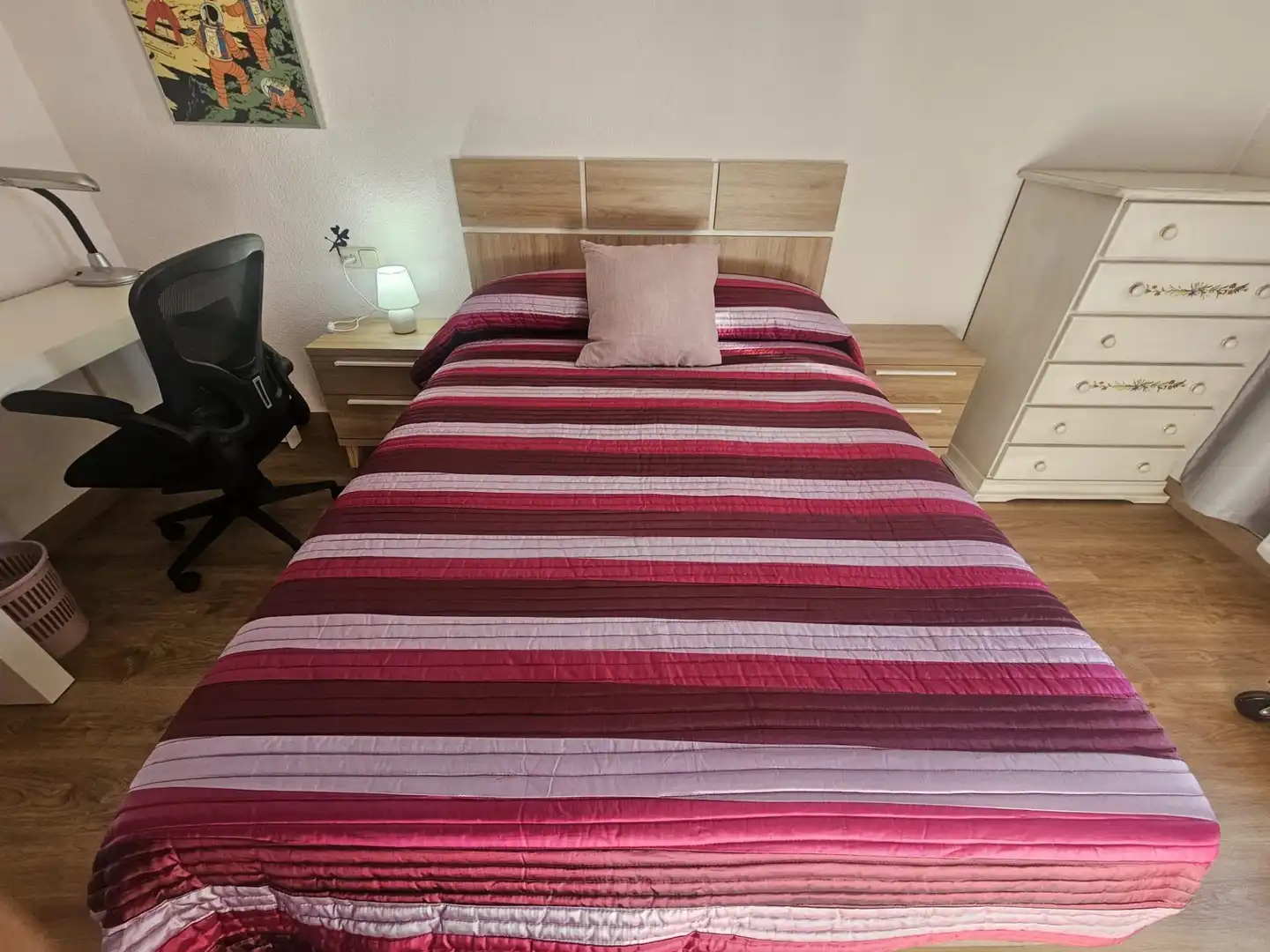 Schlafzimmer von Wohnung zur untervermieten in Cartagena mit Klimaanlage und Möbliert