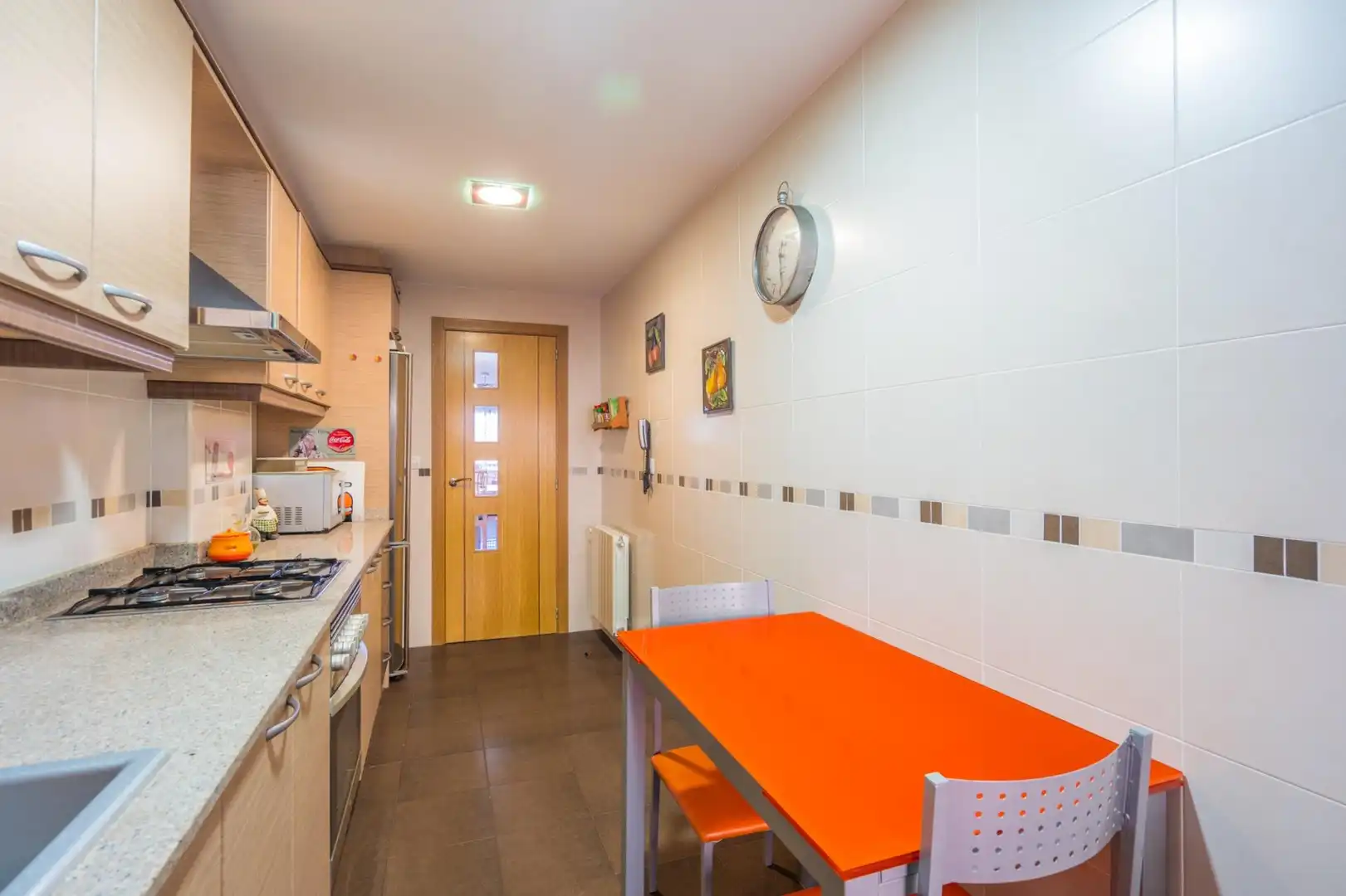 Kitchen of Flat for sale in La Pobla de Vallbona  with Air Conditioner, Heating and Terrace