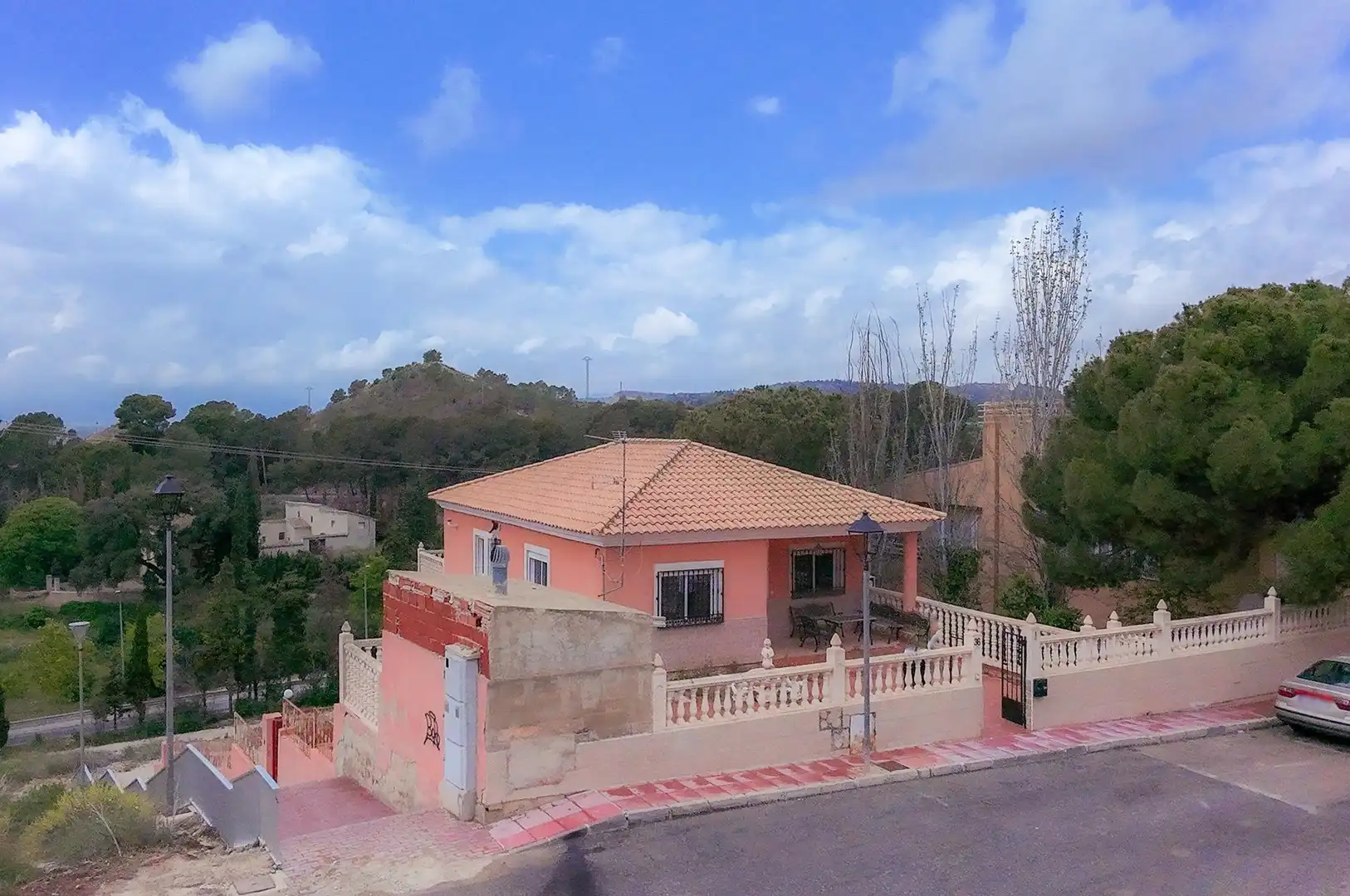 Vista exterior de Casa o chalet en venta en Mula con Calefacción, Jardín privado y Terraza