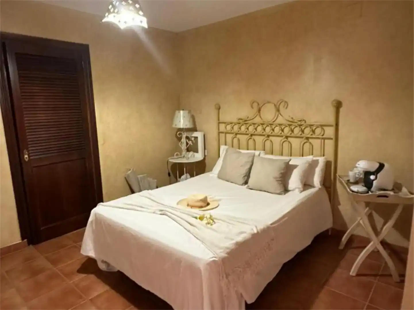 Schlafzimmer von Wohnung zur Miete in Écija mit Klimaanlage und Balkon