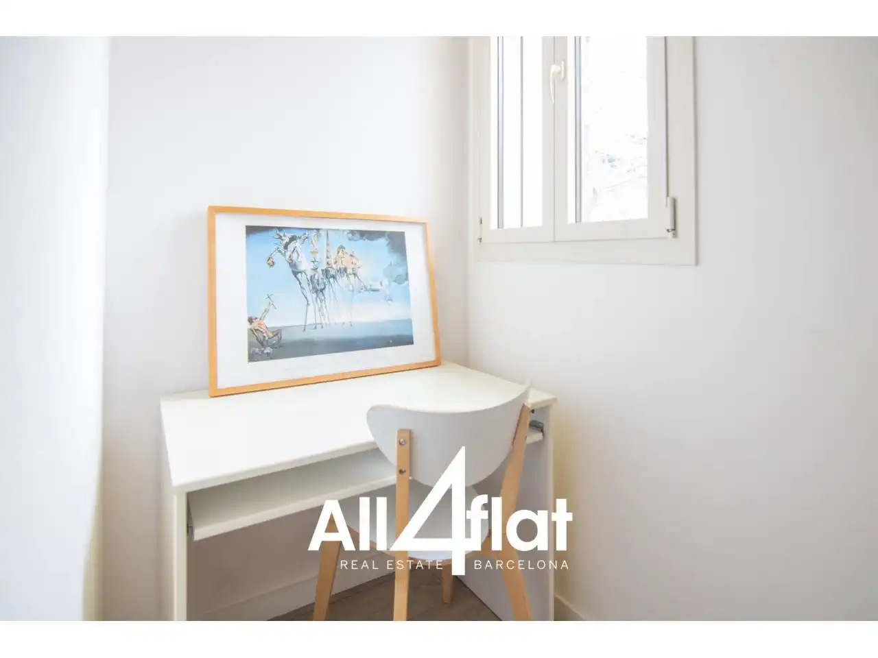 Bedroom of Flat for sale in Barcelona  with Air Conditioner, Parquet flooring and Terrace