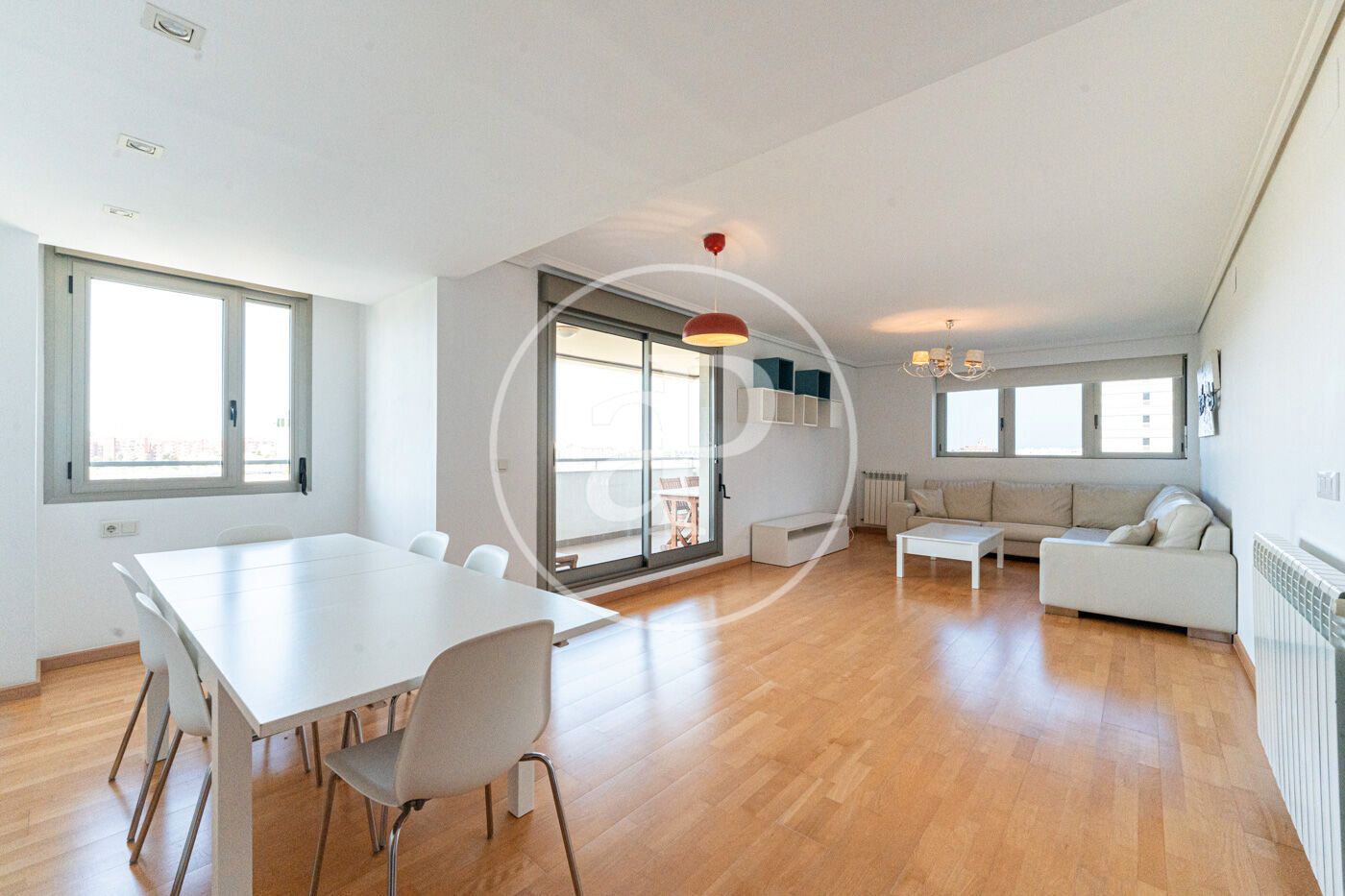 Living room of Flat for sale in  Valencia Capital  with Air Conditioner, Heating and Terrace