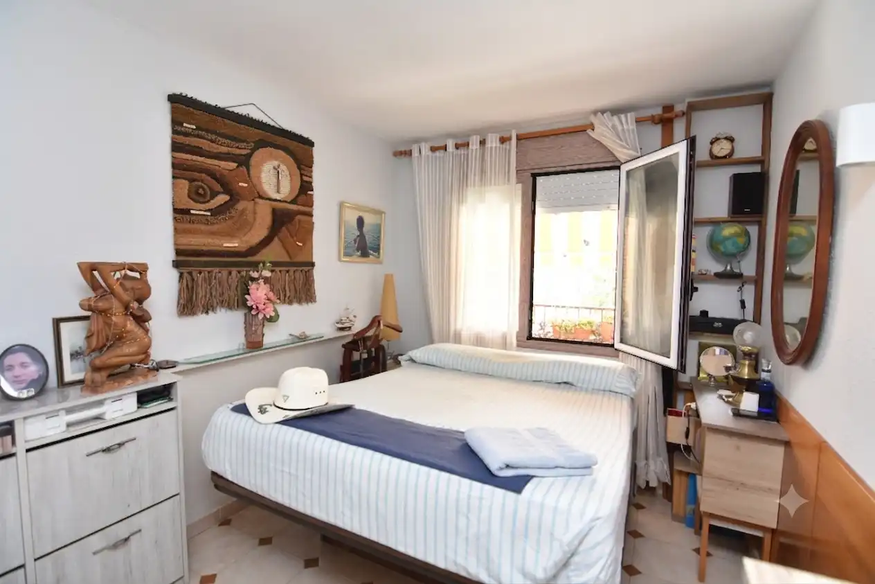 Bedroom of Flat for sale in Pineda de Mar  with Storage room, Furnished and Balcony