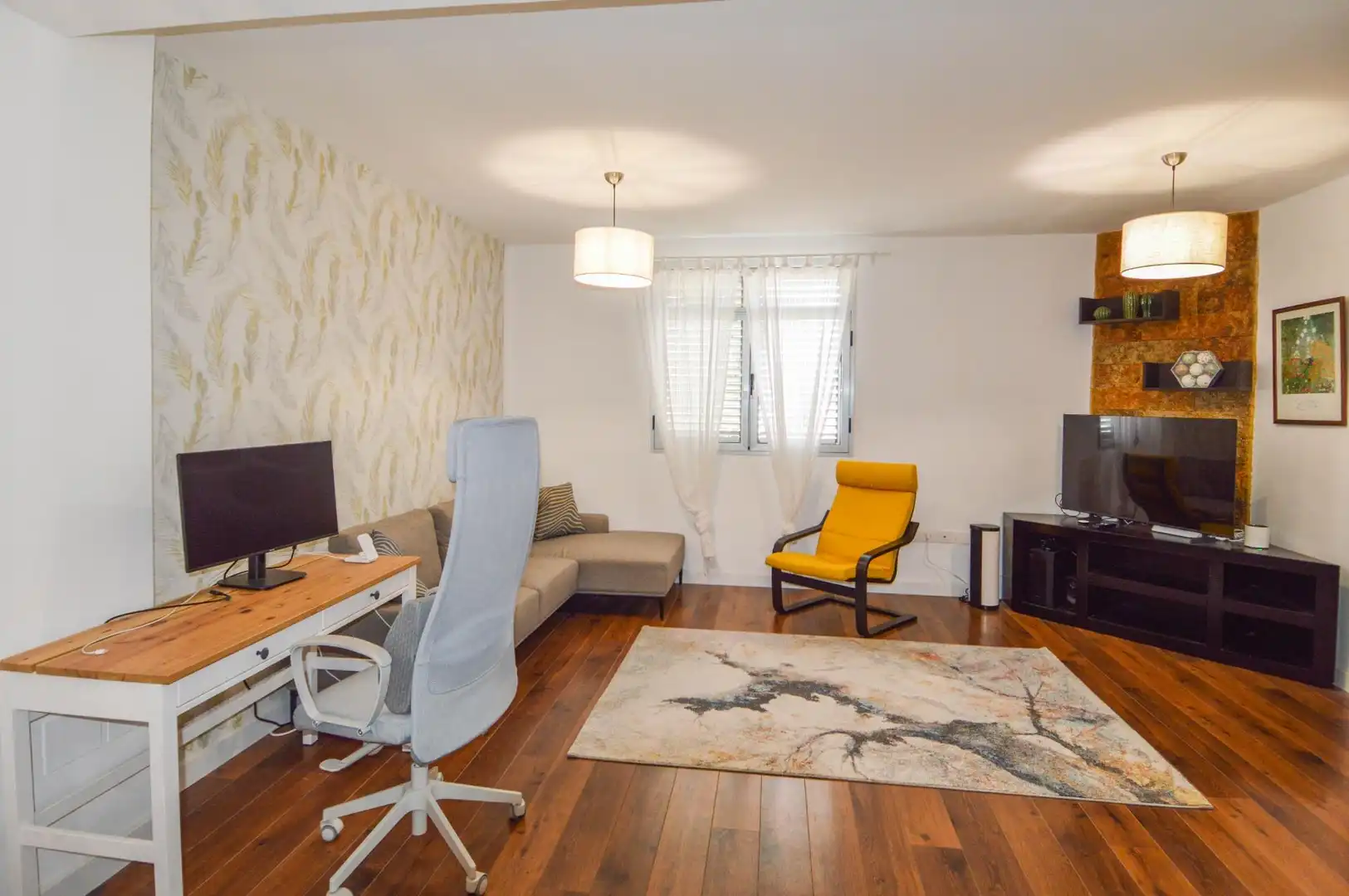 Sala de estar de Dúplex de alquiler en Telde con Amueblado