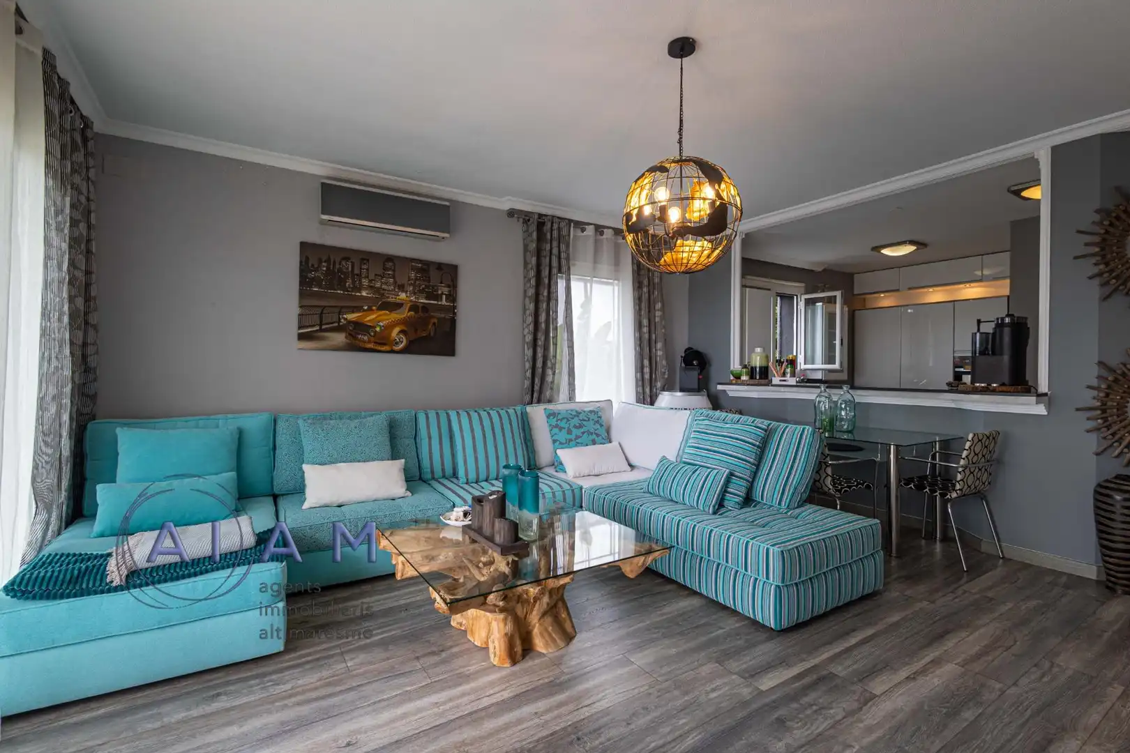 Living room of Houses for sale in Santa Susanna  with Air Conditioner, Heating and Private garden