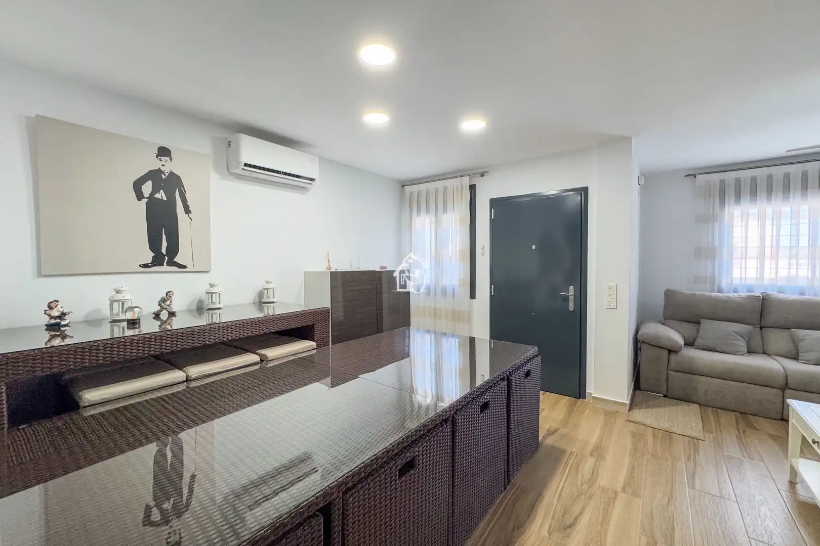 Cocina de Casa adosada de alquiler en Pilar de la Horadada con Aire acondicionado, Jardín privado y Terraza