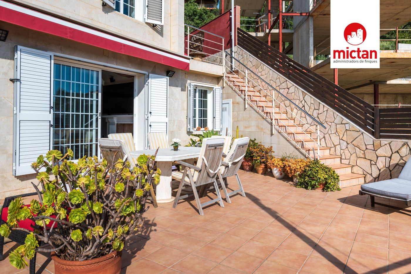 Terrace of Single-family semi-detached for sale in Esplugues de Llobregat  with Air Conditioner, Heating and Terrace