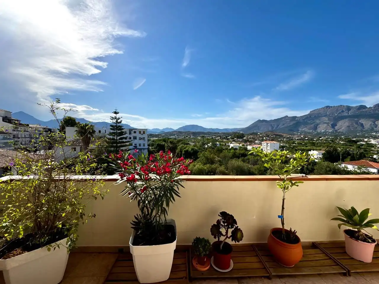 Exterior view of Flat for sale in Altea  with Air Conditioner and Terrace