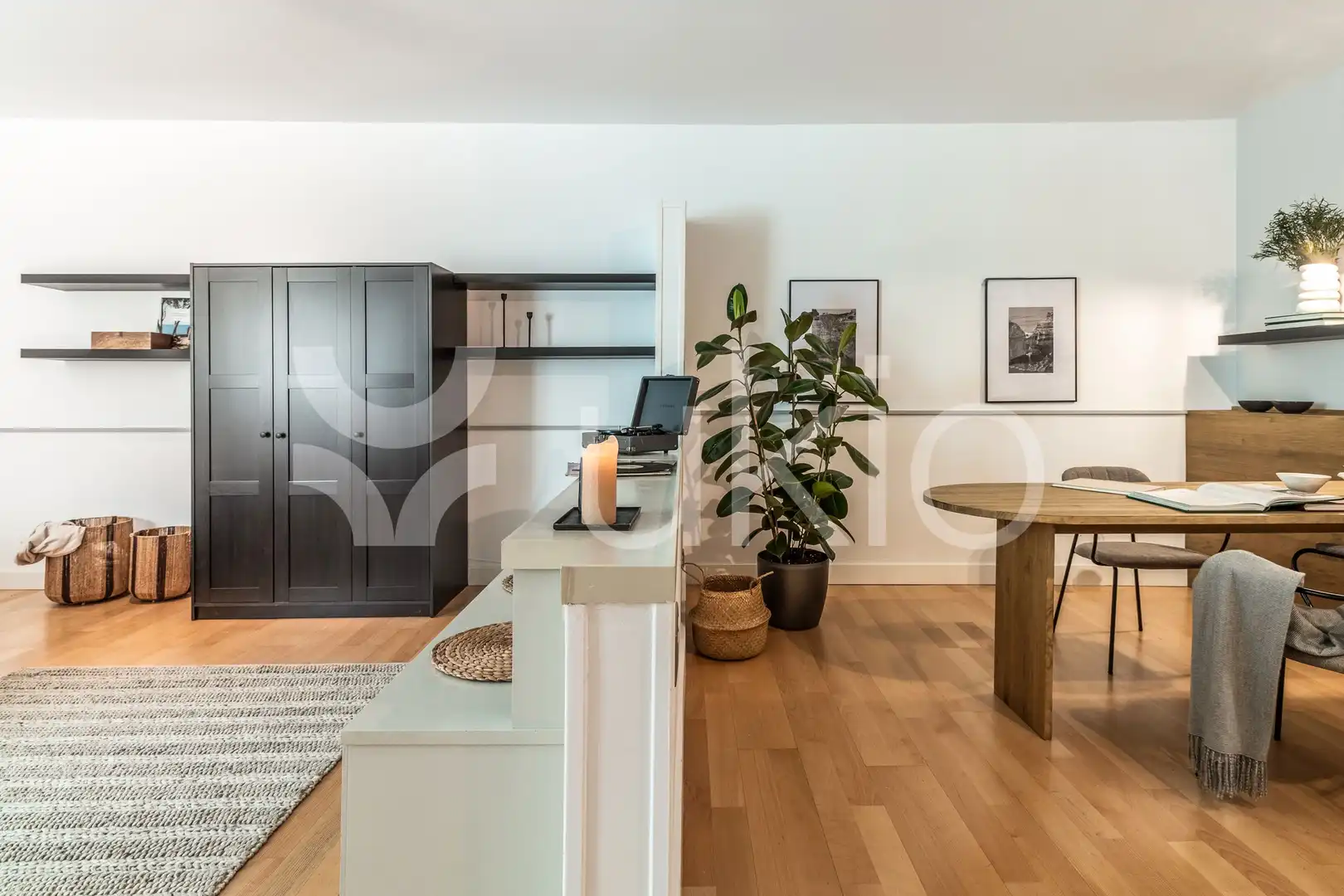 Living room of Apartments for rent in Madrid  with Heating, Oven and Washing machine
