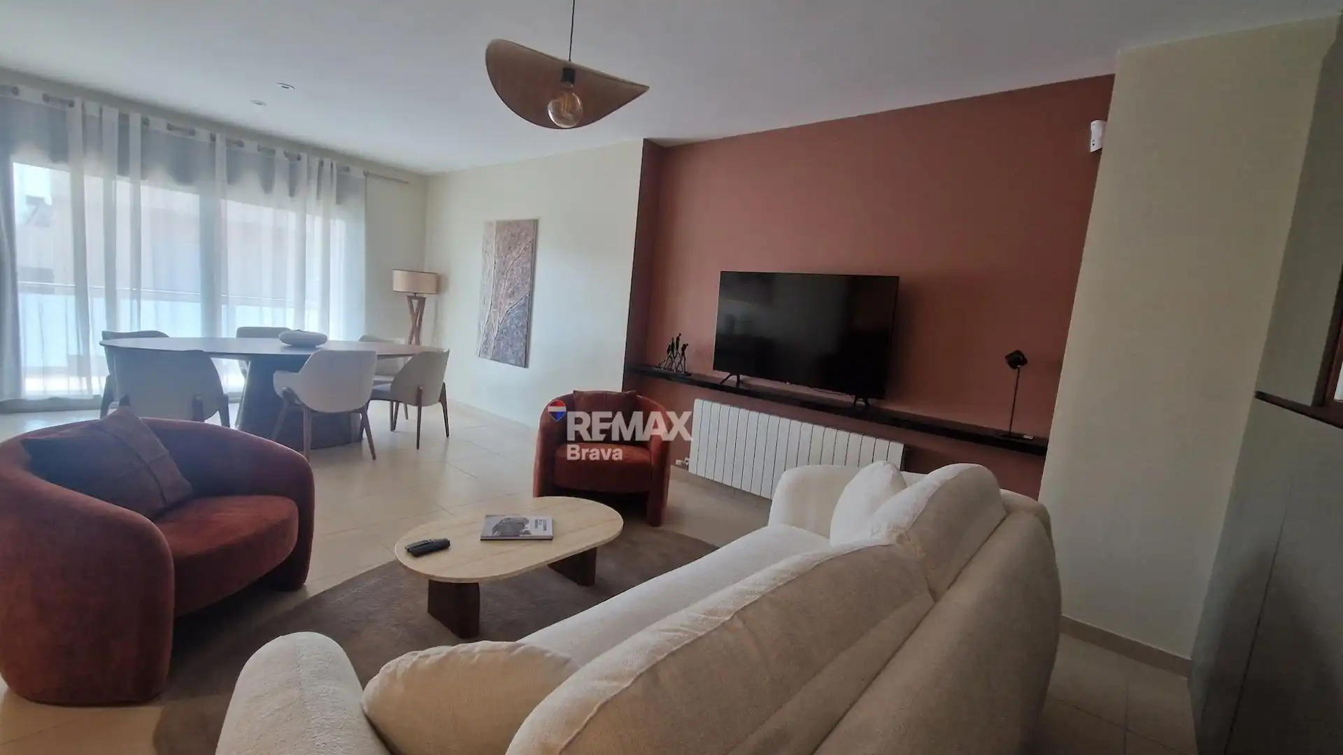 Sala de estar de Ático en venta en Roses con Aire acondicionado, Calefacción y Terraza