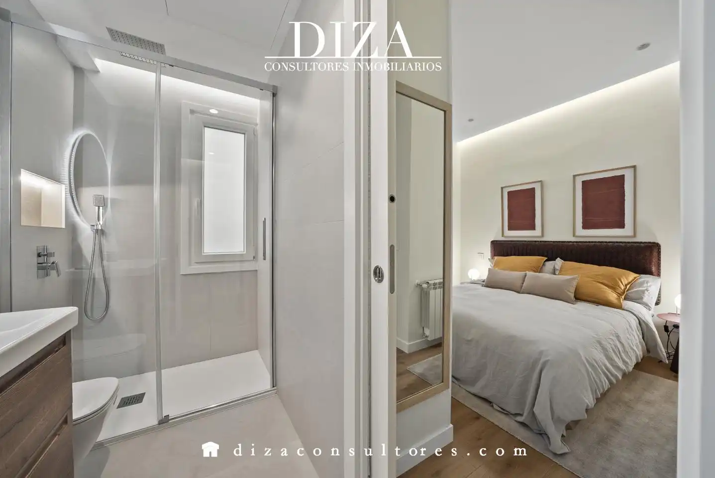 Schlafzimmer von Wohnung zum Verkauf in Madrid mit Klimaanlage, Heizung und Abstellraum