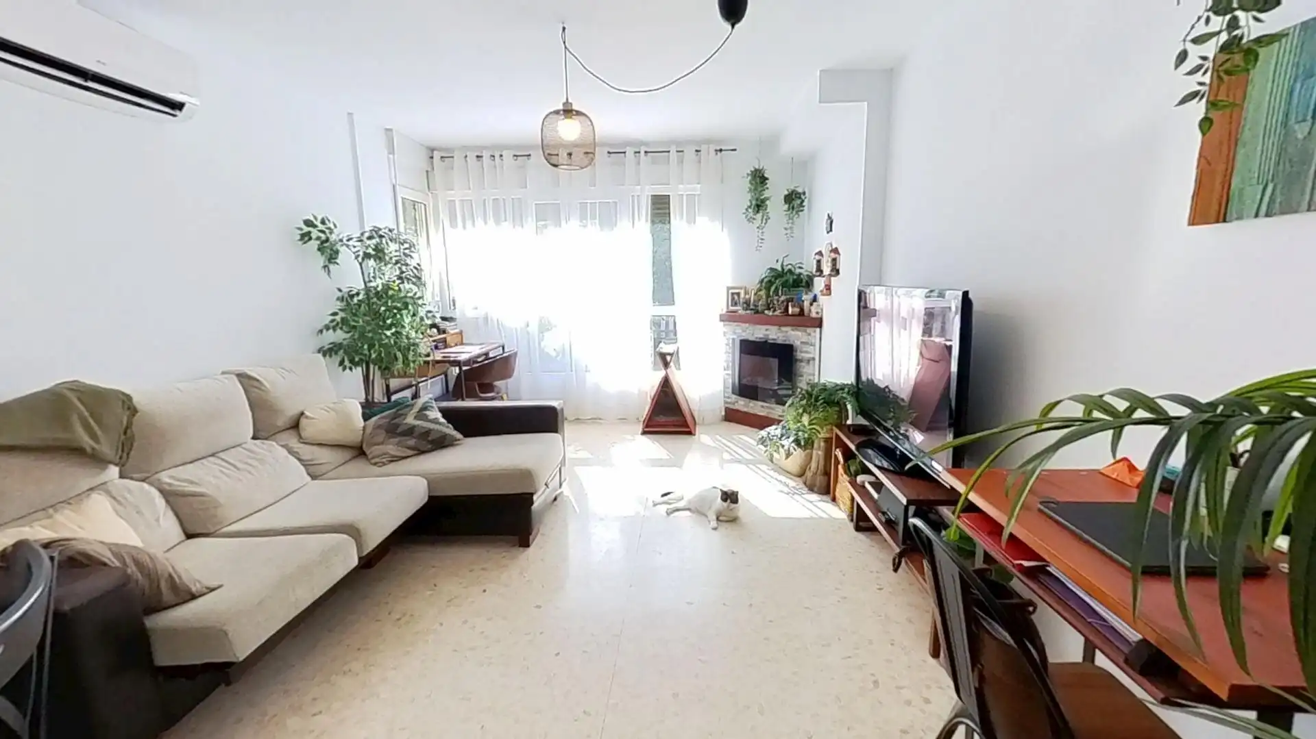 Sala d'estar de Pis en venda en Picanya amb Aire condicionat i Terrassa