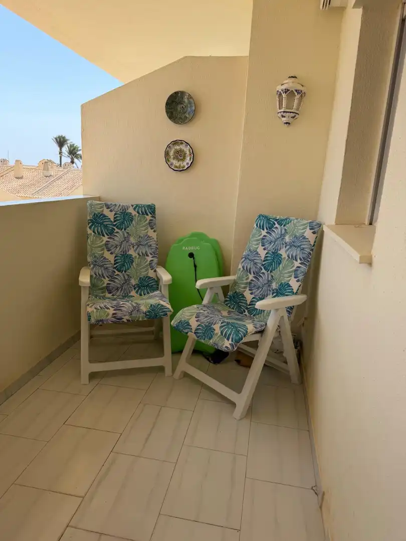 Terraza de Piso de alquiler en La Manga del Mar Menor