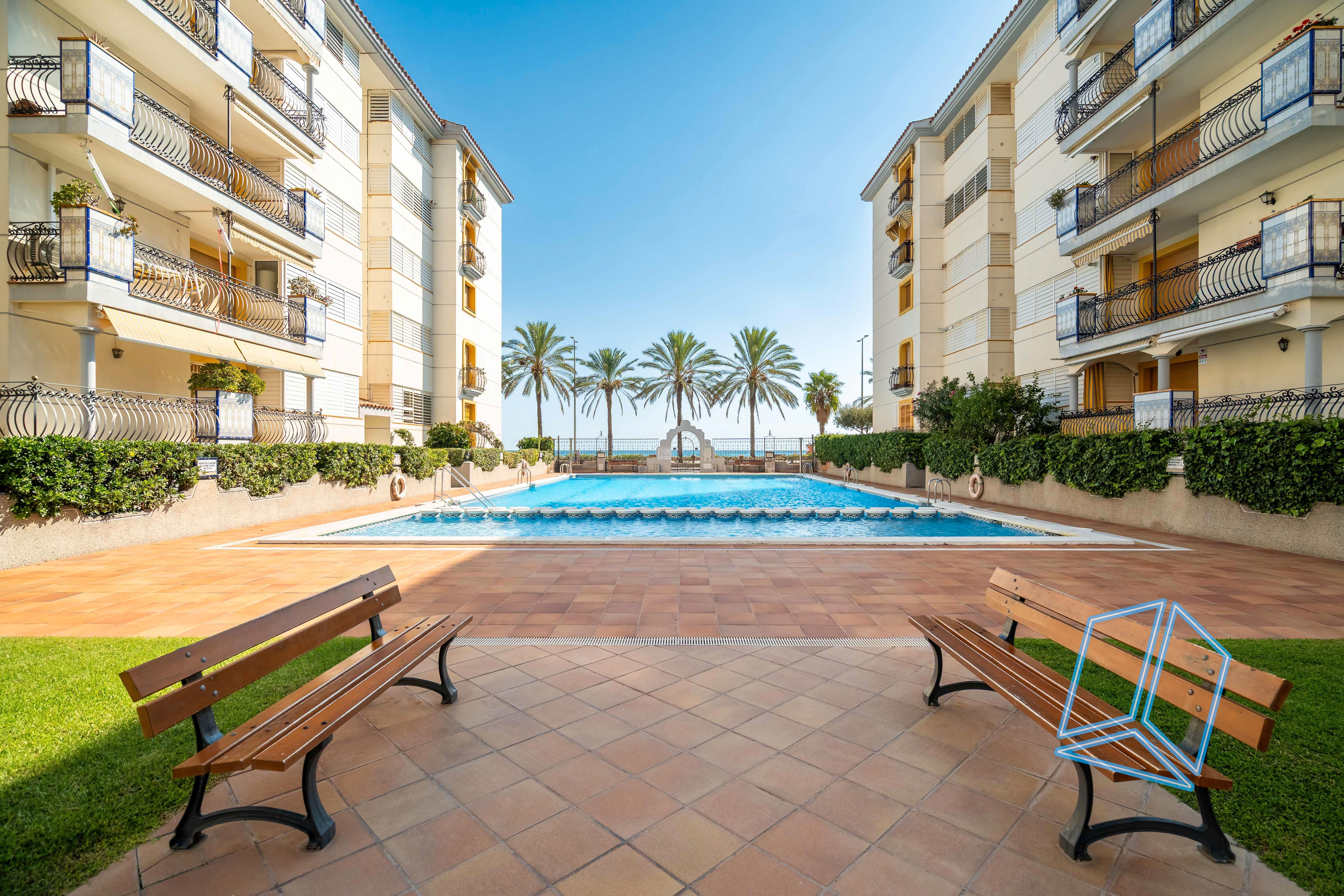 Swimming pool of Planta baja for sale in Calafell  with Terrace, Storage room and Balcony