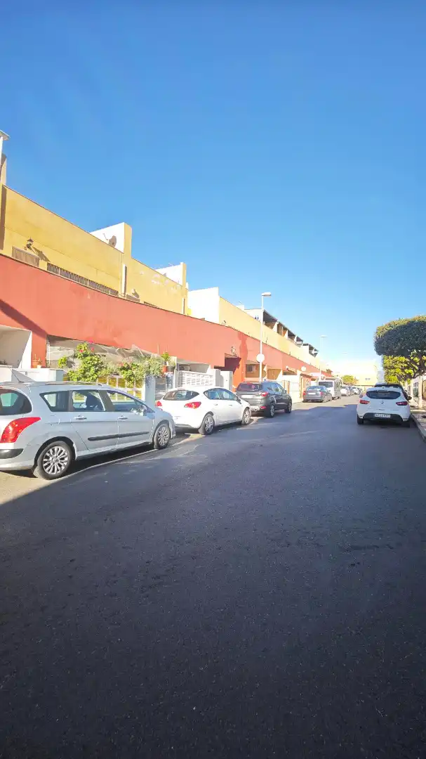 Exterior view of Detached homes for sale in Roquetas de Mar  with Terrace