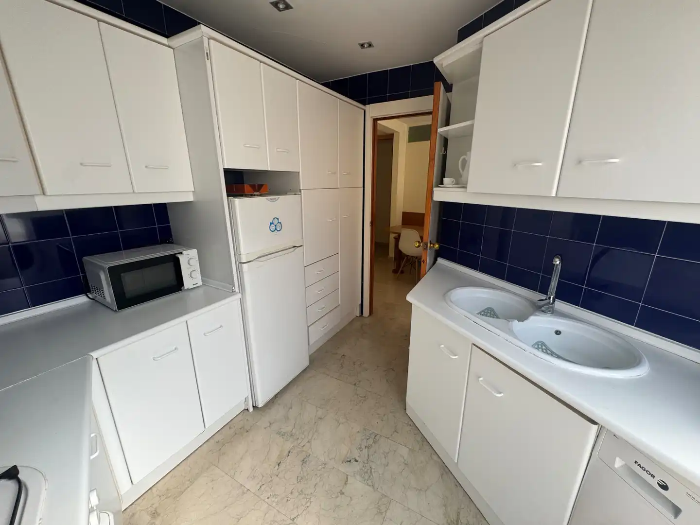 Kitchen of Flat for rent in Jaén  with Air Conditioner, Heating and Terrace
