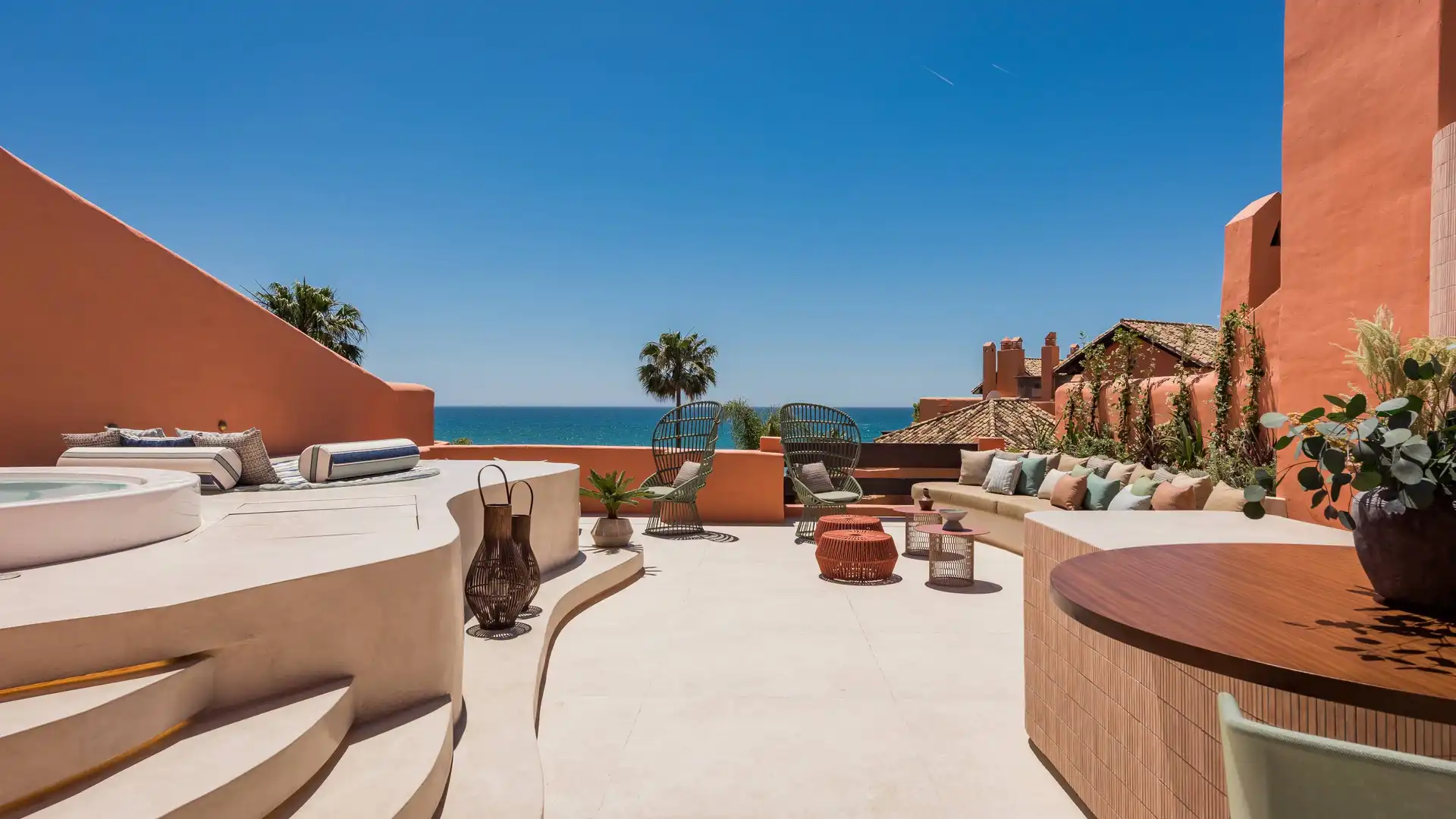 Terrassa de Àtic en venda en Marbella amb Aire condicionat, Jardí privat i Terrassa