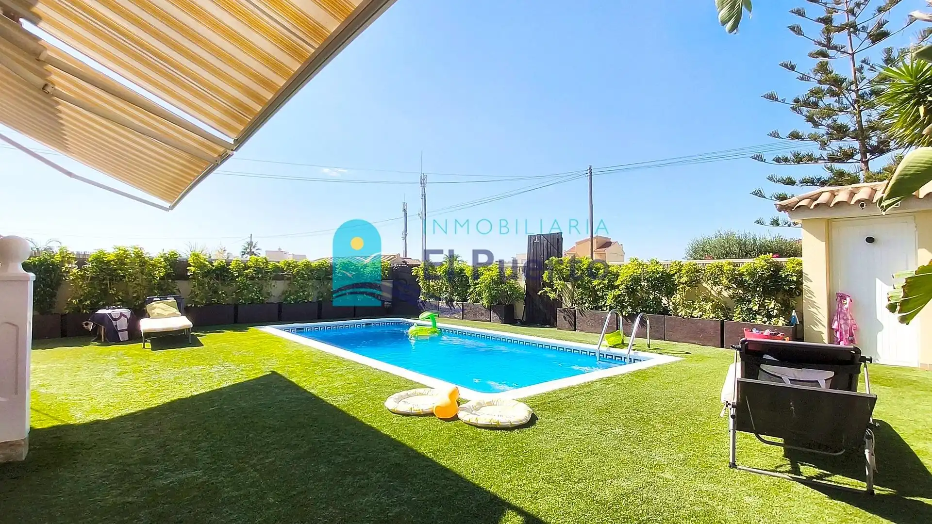 Piscina de Casa o chalet en venta en Mazarrón con Jardín privado, Terraza y Piscina