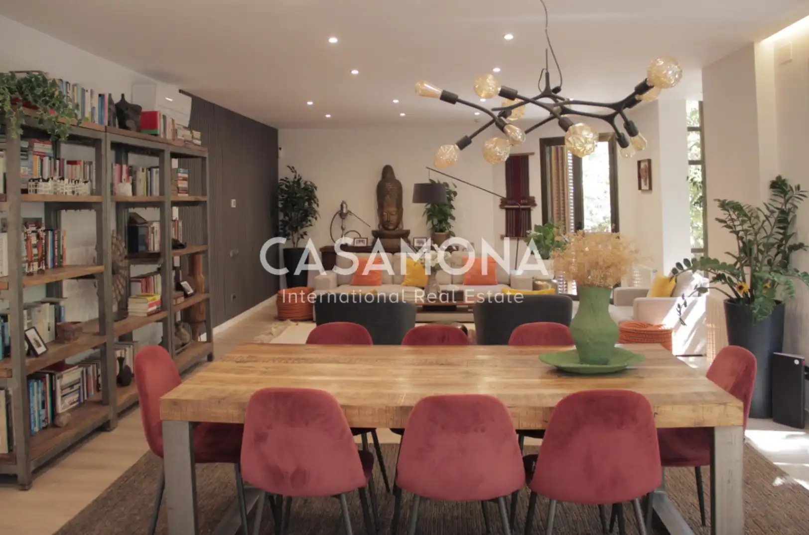 Esszimmer von Wohnungen zur Miete in Barcelona mit Klimaanlage, Heizung und Terrasse
