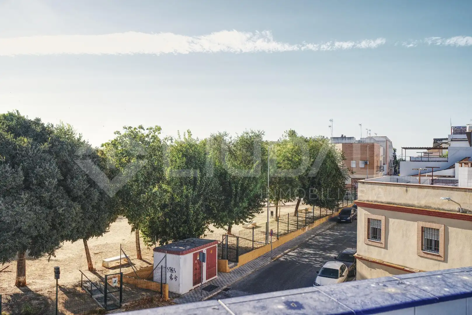 Vista exterior de Piso en venta en Coria del Río con Aire acondicionado y Terraza