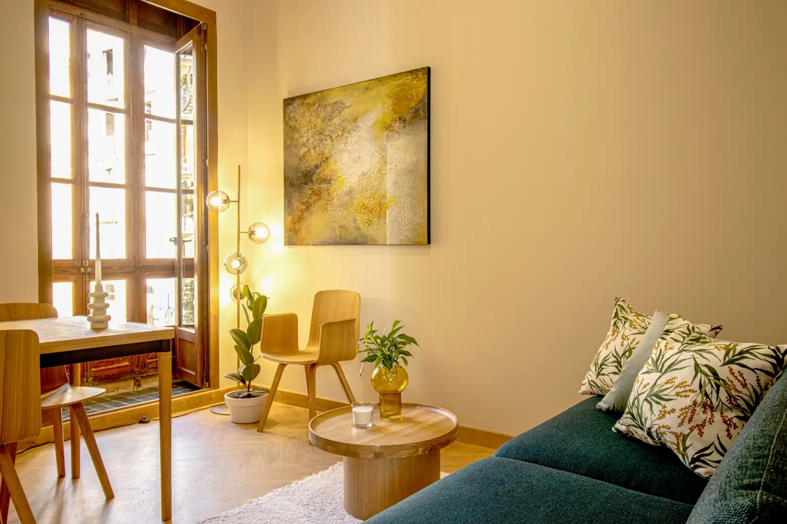 Sala d'estar de Apartament de lloguer en Ciutat Vella 