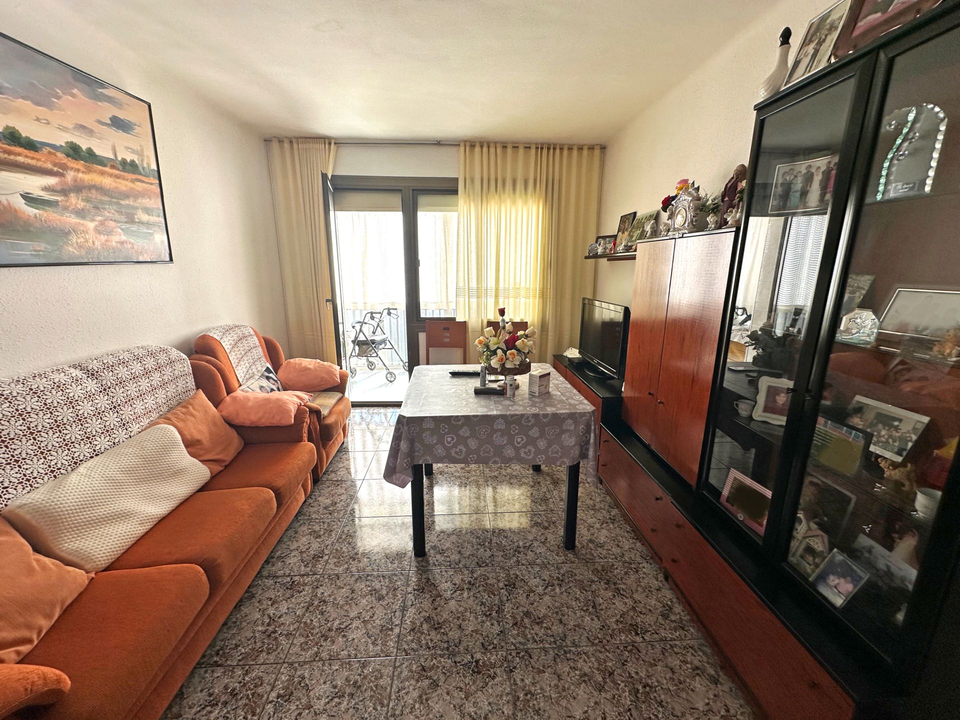 Sala d'estar de Pis en venda en Sabadell amb Calefacció i Balcó