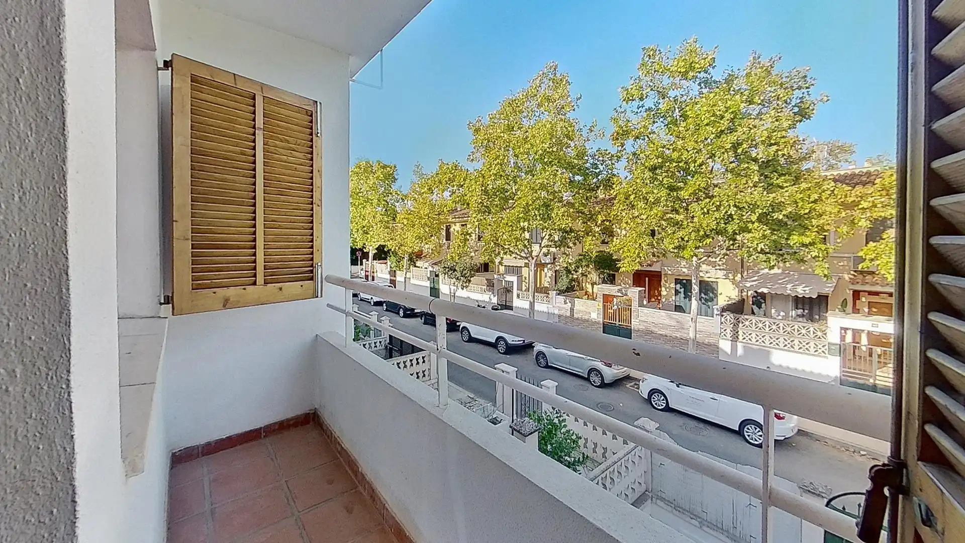 Vista exterior de Casa adosada en venta en  Palma de Mallorca con Terraza, Trastero y Balcón