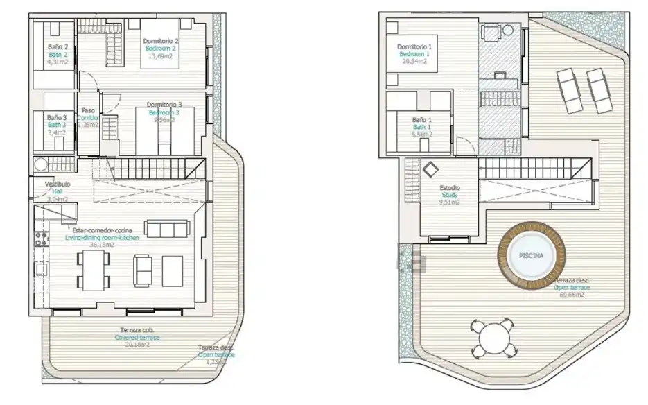 Penthouse mit Terrasse zum Verkauf in Partida Torres Norte 14, imagen 42