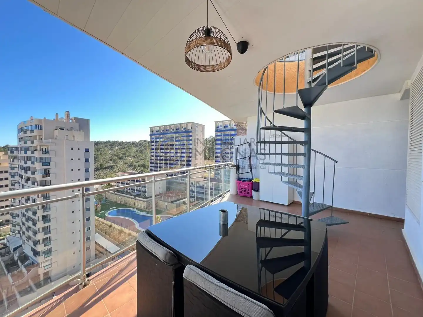 Terrassa de Àtic en venda en Villajoyosa / La Vila Joiosa amb Aire condicionat, Terrassa i Piscina comunitària