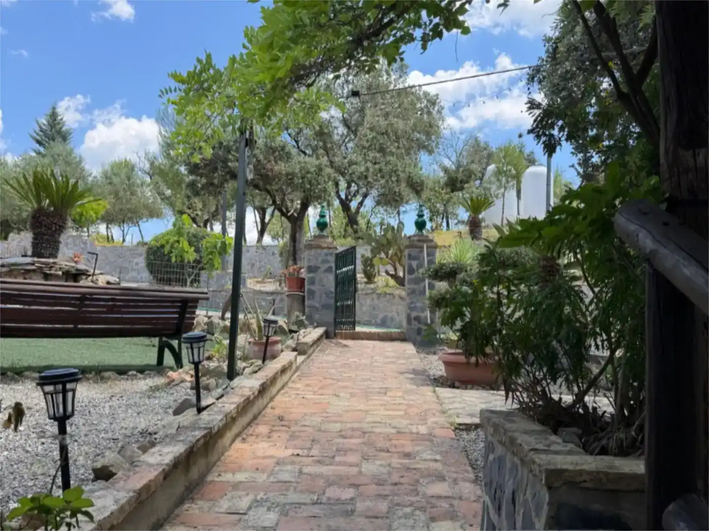 Jardín de Finca rústica en venta en El Madroño con Aire acondicionado, Jardín privado y Parquet