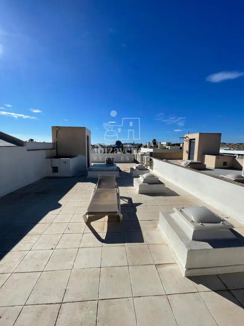 Terrassa de Casa adosada en venda en Eivissa amb Calefacció, Terrassa i Piscina