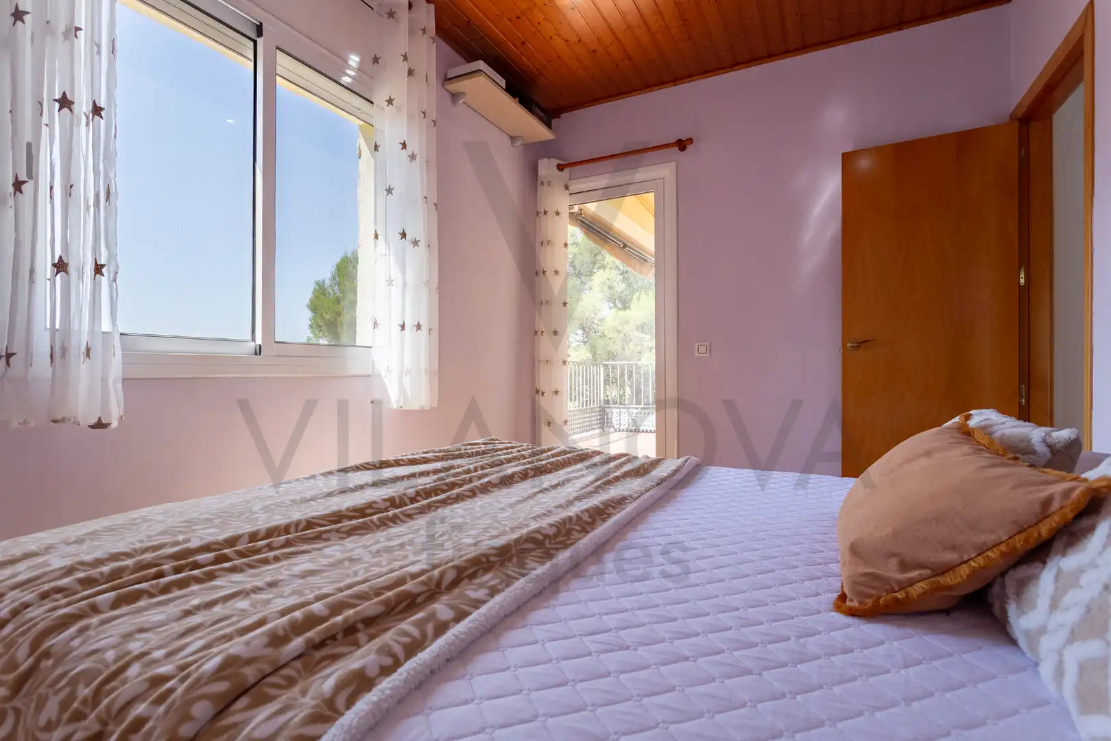 Habitación de Casa o chalet en venta en Cabra del Camp con Aire acondicionado, Calefacción y Jardín privado