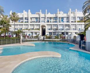Exterior view of Duplex for sale in Marbella  with Storage room