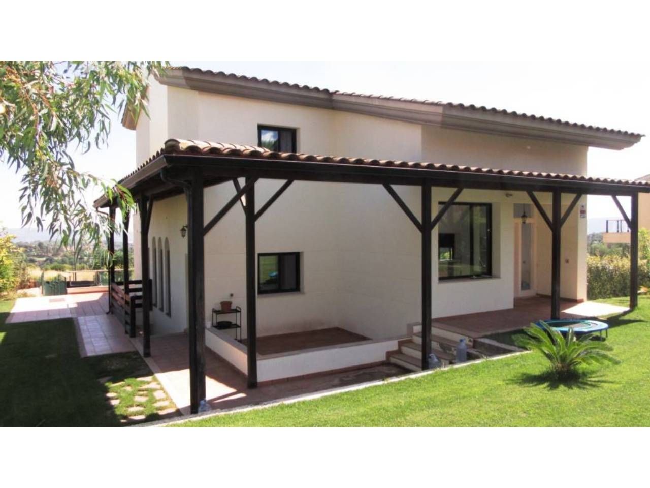 Exterior view of House or chalet for sale in Sant Esteve Sesrovires  with Air Conditioner, Heating and Terrace