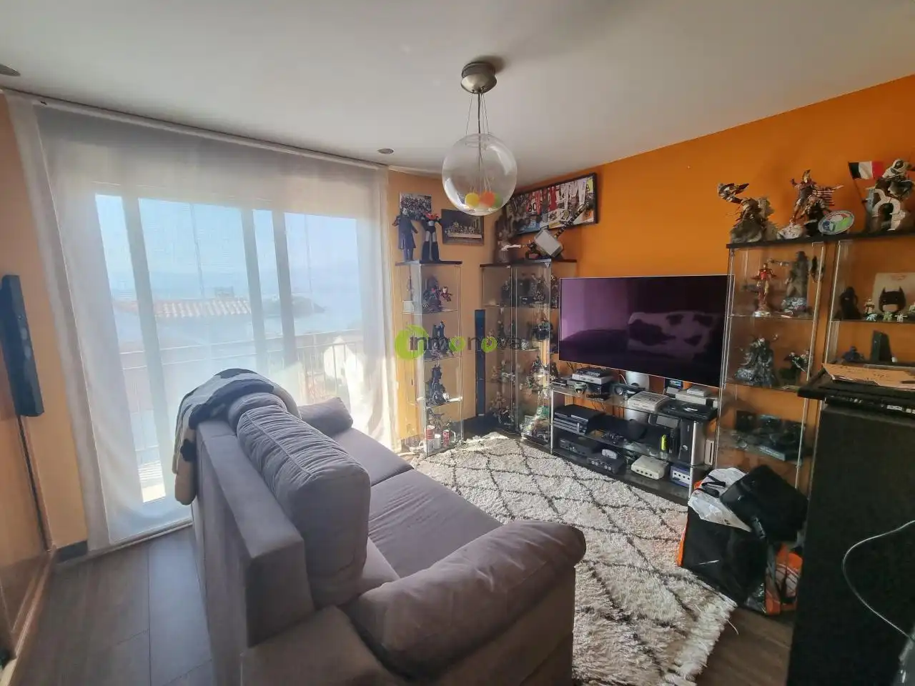 Sala de estar de Casa o chalet en venta en Nigrán con Calefacción, Jardín privado y Trastero