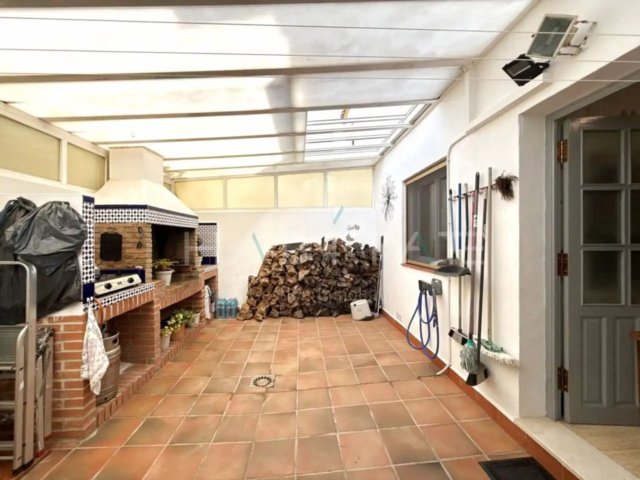 Terrassa de Casa o xalet en venda en Pilar de la Horadada amb Aire condicionat, Jardí privat i Terrassa